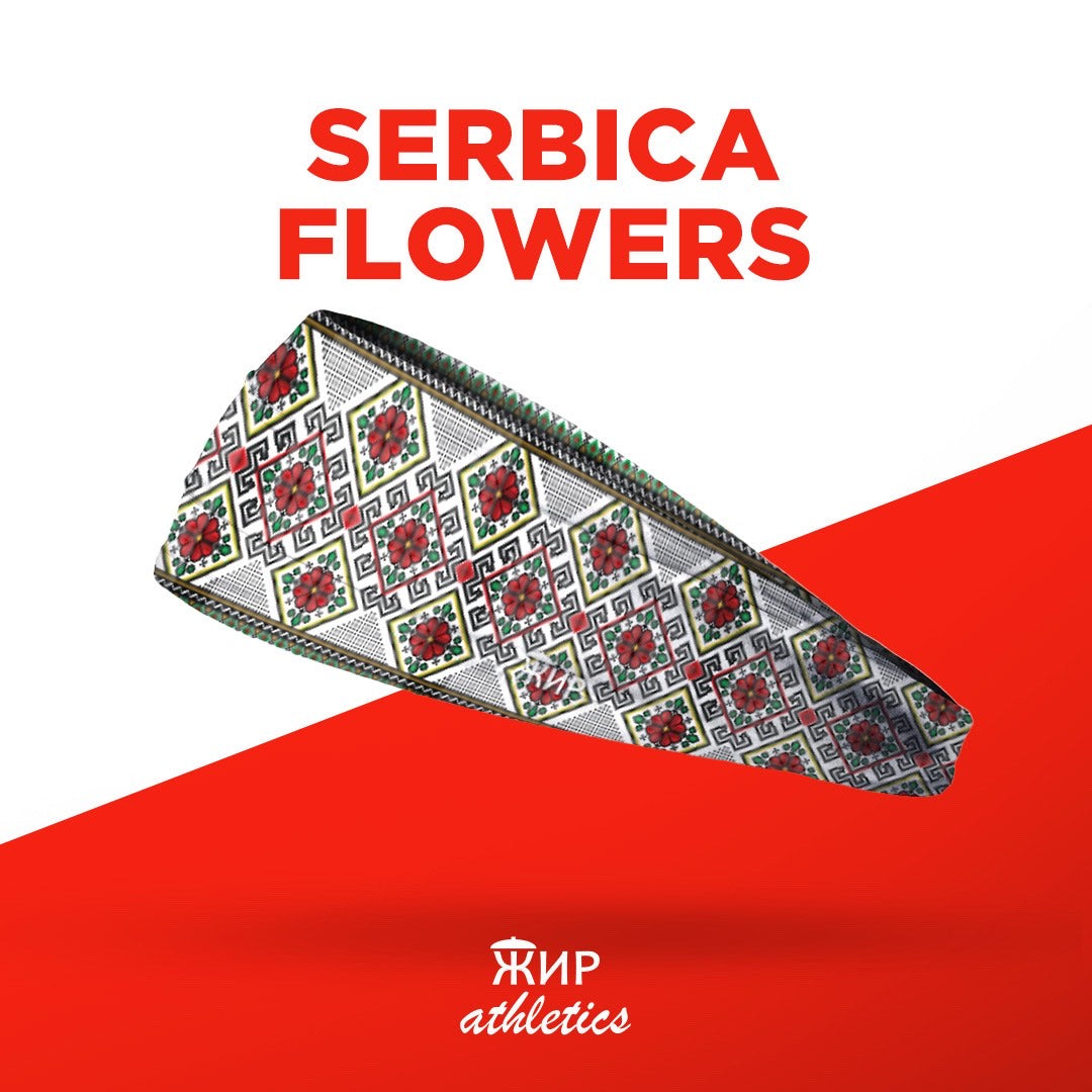 Serbica flowers - dečije trakice