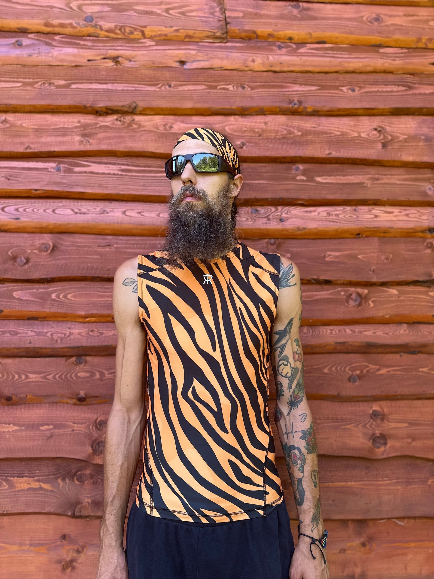 Tiger - muška compression majica