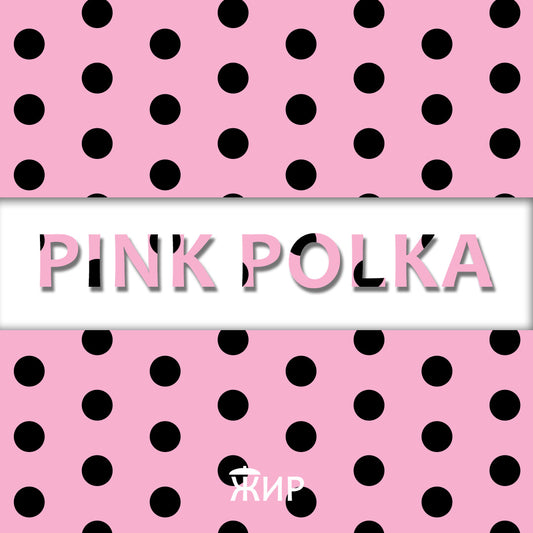 Pink Polka - Gumica za kosu